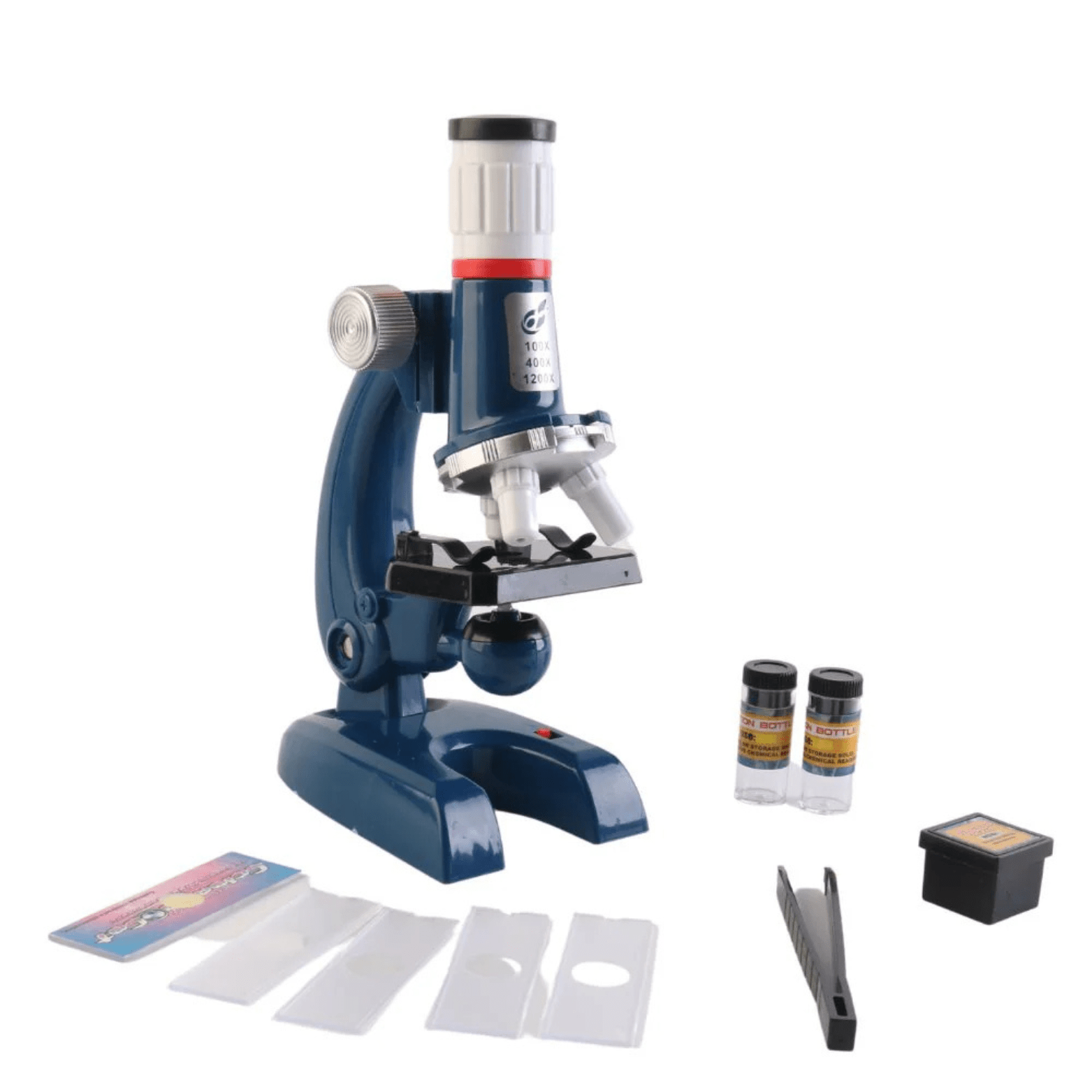 Microscopio Educativo Para Niños Azul 100x400x1200 - Martina Baby & Kids